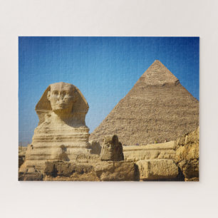 Monuments   Sphinx & Pyramid of Egypt Jigsaw Puzzle
