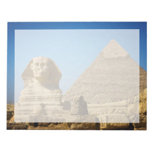 Monuments Sphinx & Pyramid of Egypt Notepad