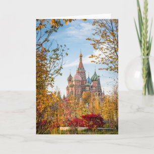 Monuments   St. Basil's Cathedral Moscow Card