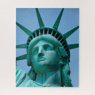 Monuments   Statue of Liberty Face Jigsaw Puzzle