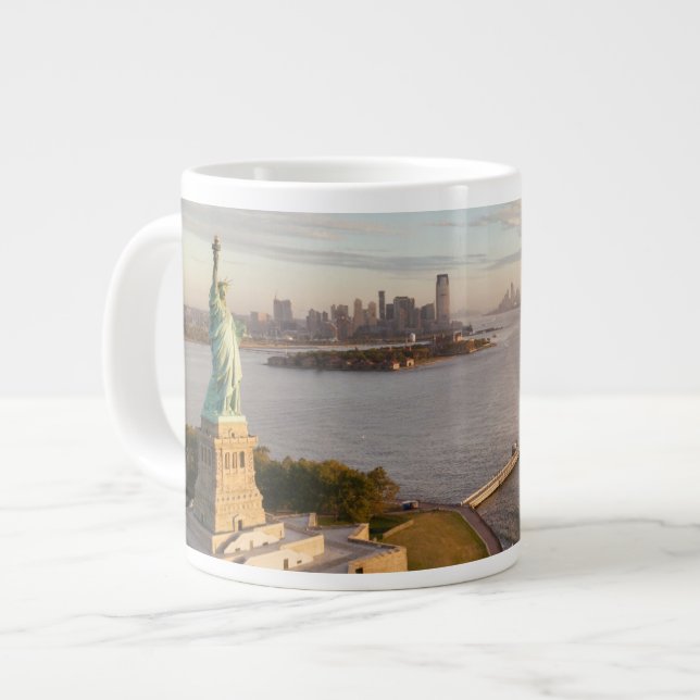 Monuments | Statue of Liberty Large Coffee Mug (Front Left)