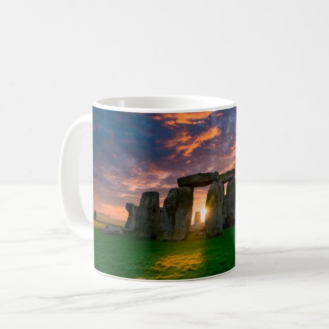 Monuments | Stonhenge, England Coffee Mug (Front Left)