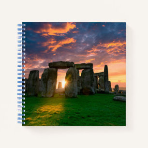 Monuments Stonhenge, England Notebook