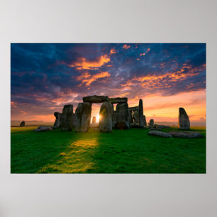 Monuments   Stonhenge, England Poster