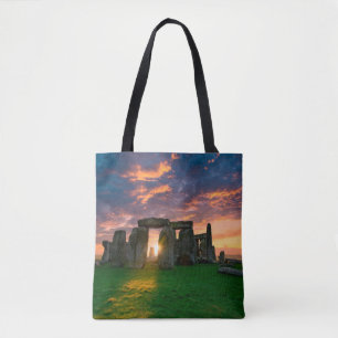 Monuments Stonhenge, England Tote Bag