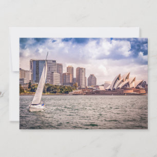 Monuments   Sydney Opera House Thank You Card