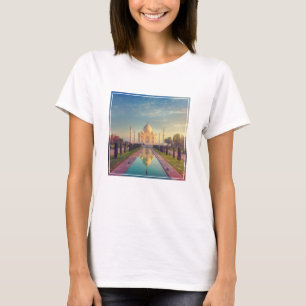Monuments Taj Mahal Colours T-Shirt