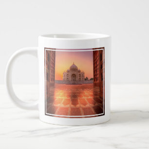 Monuments Taj Mahal, India at Sunset Large Coffee Mug