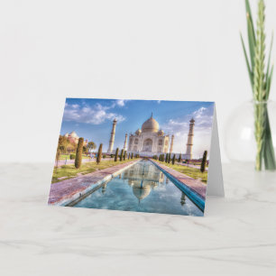Monuments   Taj Mahal Sunrise Card