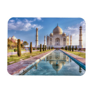 Monuments   Taj Mahal Sunrise Magnet