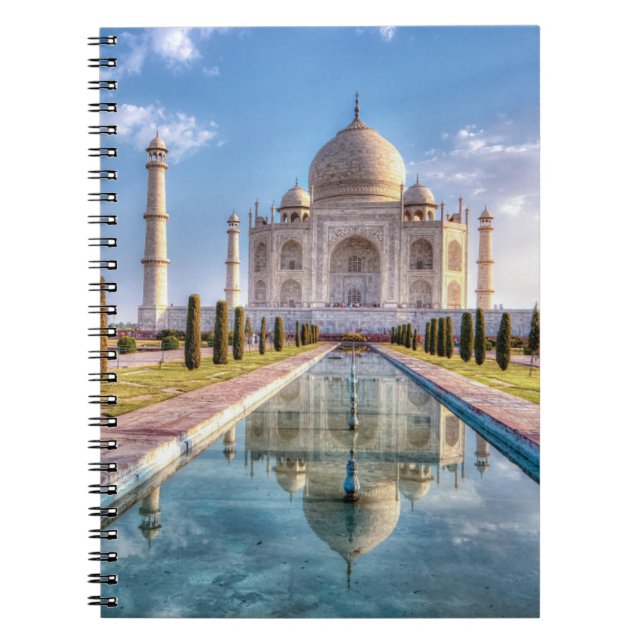 Monuments | Taj Mahal Sunrise Notebook (Front)