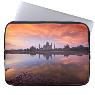 Monuments Taj Mahal Sunset Laptop Sleeve