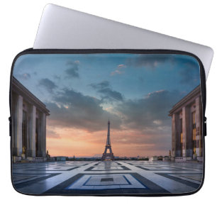 Monuments The Eiffel Tower Laptop Sleeve
