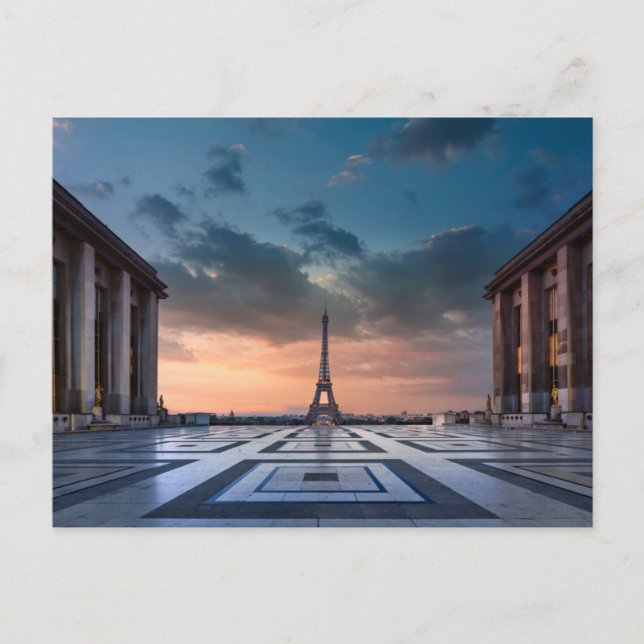 Monuments | The Eiffel Tower Postcard (Front)