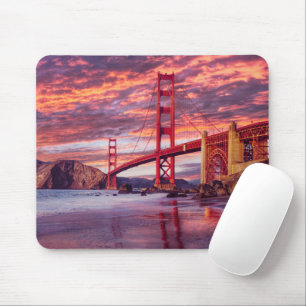Monuments The Golden Gate San Francisco, CA Mouse Pad