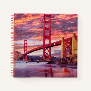 Monuments   The Golden Gate San Francisco, CA Notebook