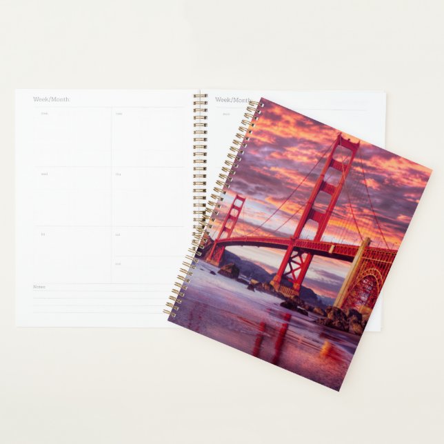 Monuments | The Golden Gate San Francisco, CA Planner (Display)