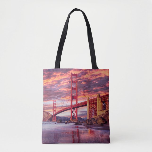Monuments | The Golden Gate San Francisco, CA Tote Bag (Front)