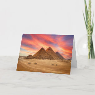 Monuments   The Great Pyramids Card