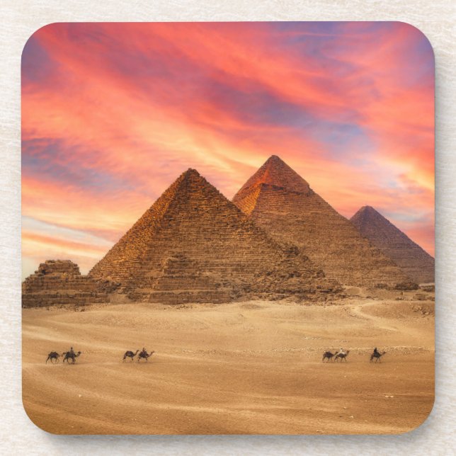 Monuments | The Great Pyramids Coaster (Front)