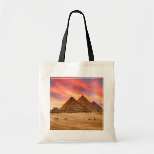 Monuments   The Great Pyramids Tote Bag