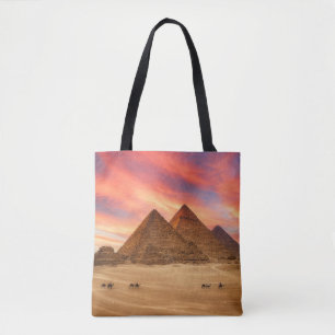 Monuments   The Great Pyramids Tote Bag