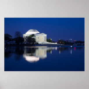 Monuments   The Jefferson Memorial Poster