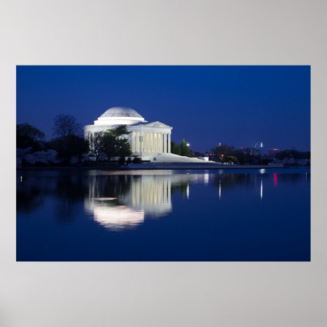 Monuments | The Jefferson Memorial Poster (Front)