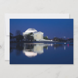 Monuments   The Jefferson Memorial Thank You Card