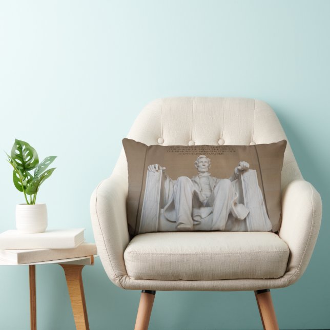Monuments | The Lincoln Memorial Lumbar Cushion (Chair)