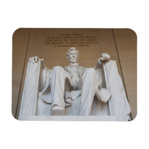 Monuments   The Lincoln Memorial Magnet