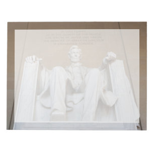 Monuments The Lincoln Memorial Notepad
