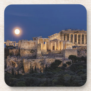 Monuments The Parthenon Athens, Greece Coaster