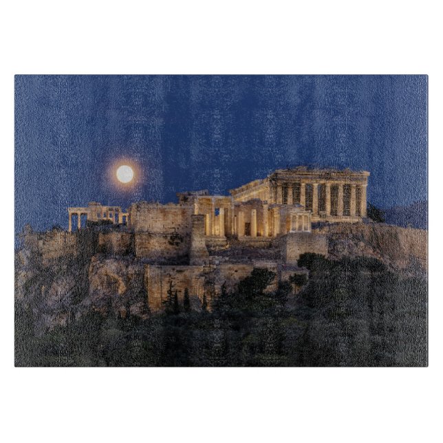 Monuments | The Parthenon Athens, Greece Cutting Board (Front)