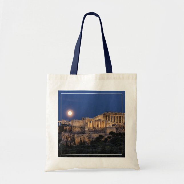 Monuments | The Parthenon Athens, Greece Tote Bag (Front)