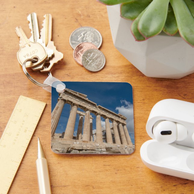 Monuments | The Parthenon, Greece Key Ring (Desk)