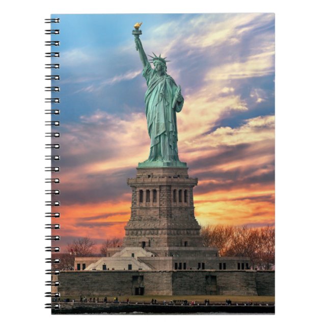 Monuments | The Statue of Liberty Notebook (Front)