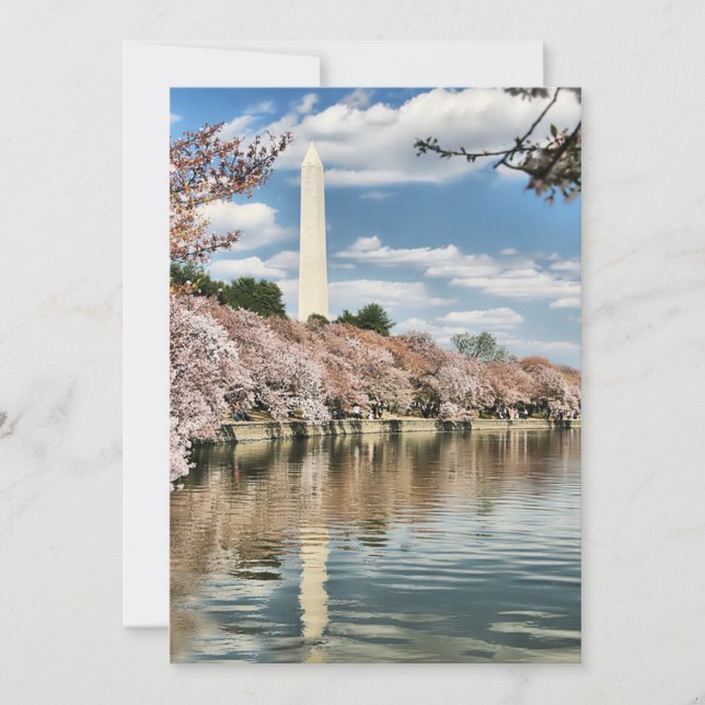 Monuments | Washington Memorial Thank You Card (Front)