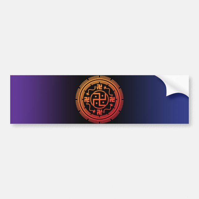 Monyou 3 bumper sticker (Front)