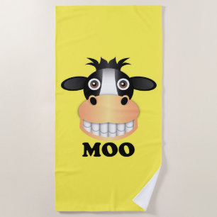 Moo - Beach Towel