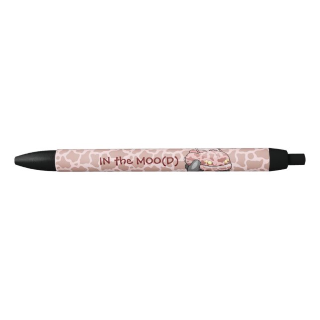 Moo Car Black Ink Pen (Front)