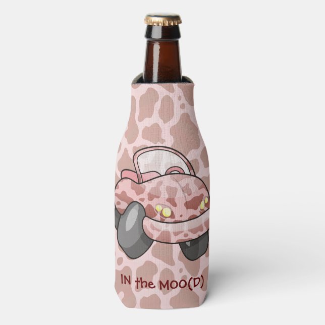 Moo Car Bottle Cooler (Bottle Front)