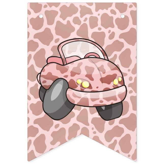 Moo Car Bunting (Sixteenth Flag)