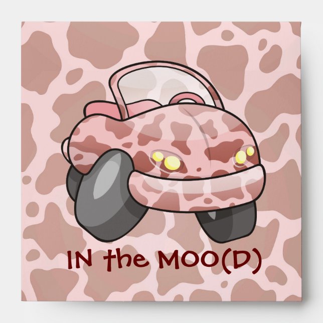 Moo Car Envelopes (Front)