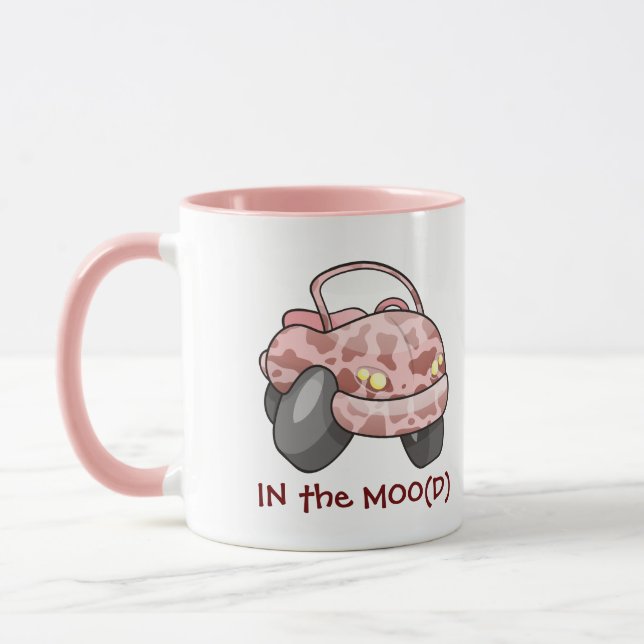 Moo Car Mug (Left)