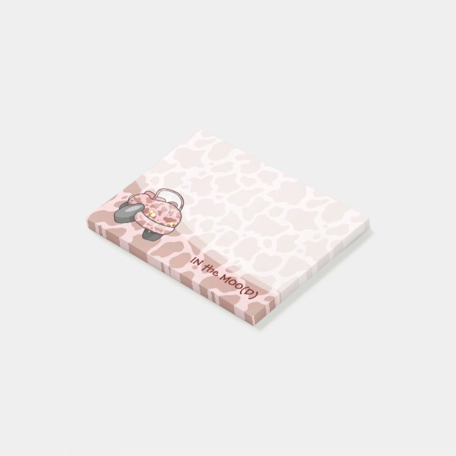 Moo Car Post-it Notes (Angled)