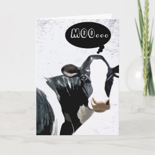 Moo-chas Gracias Thank You Card
