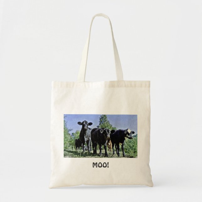 MOO! Cow Bag (Front)