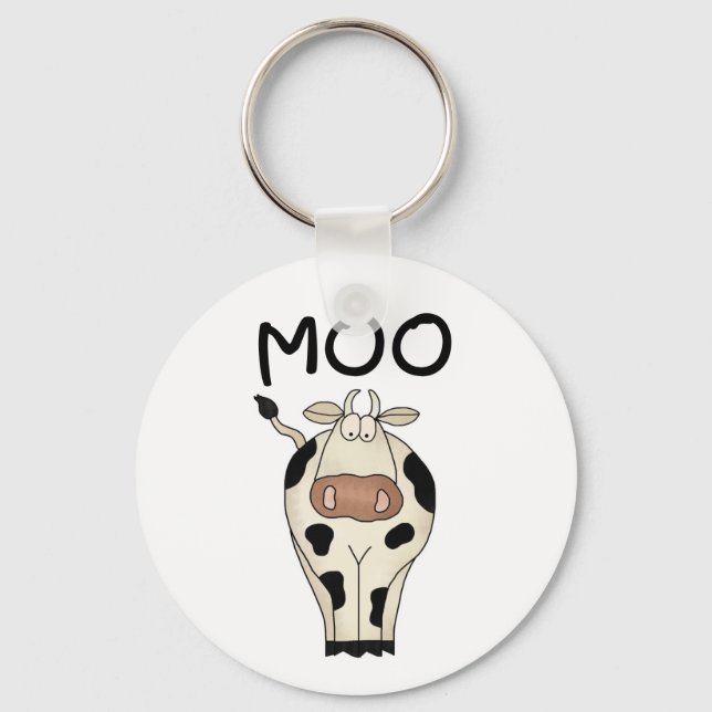 Moo Cow Key Ring (Front)