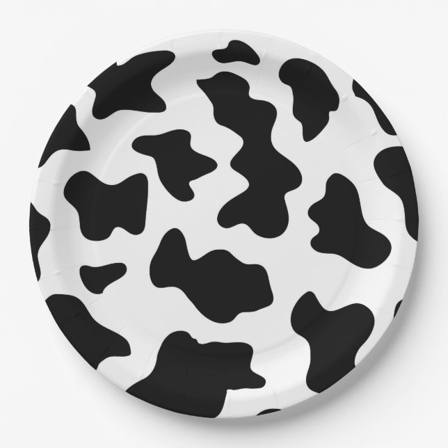 moo cow paper plates (Front)